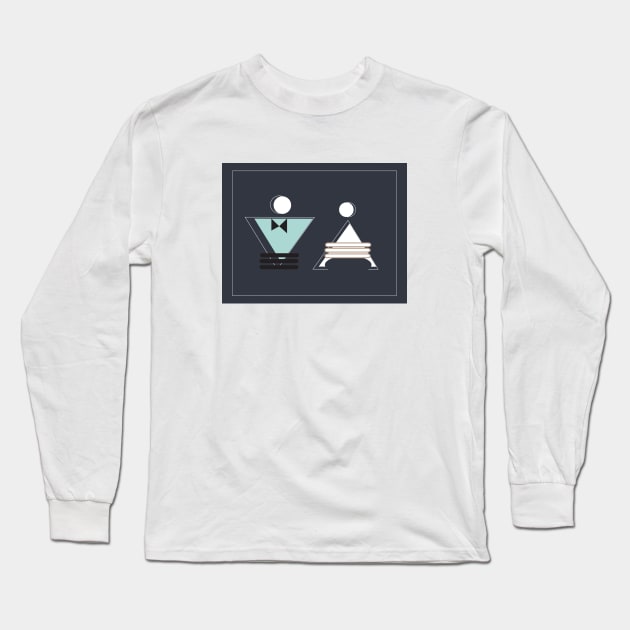 Pictogram Long Sleeve T-Shirt by dddesign